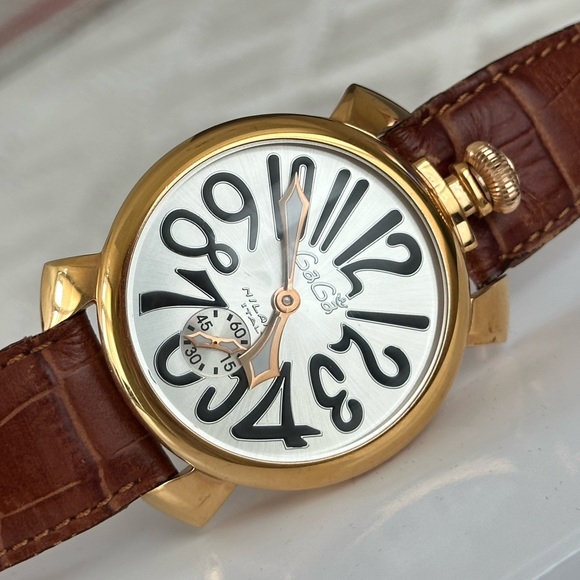 GaGa Milano Manuale48 Rose Gold Plated 5011 Watch - Picture 13 of 15